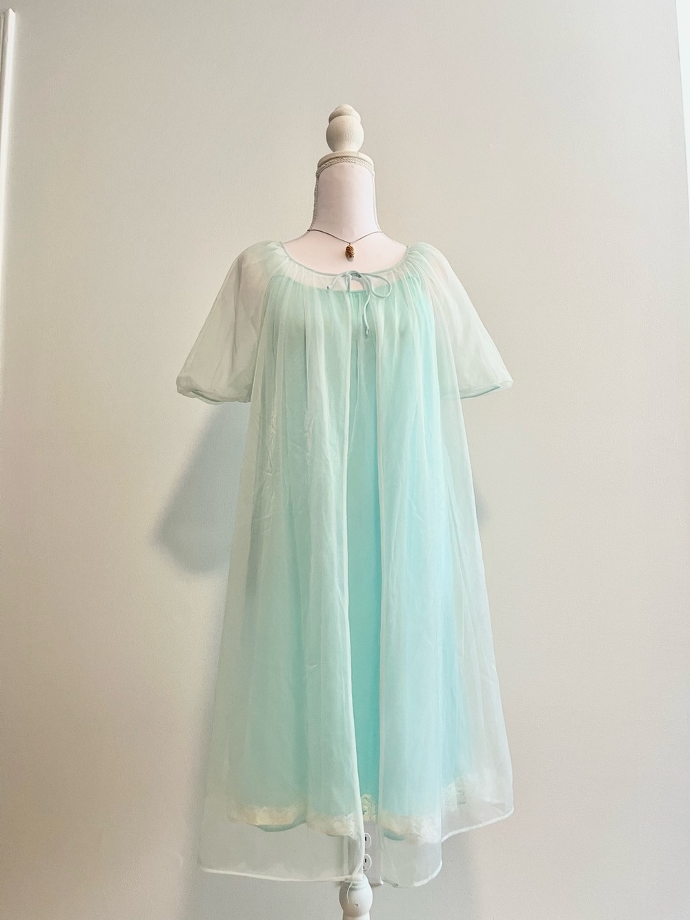 60s Babydoll Blue Dress
